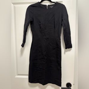 J.Crew ponte zip detail dress size 2